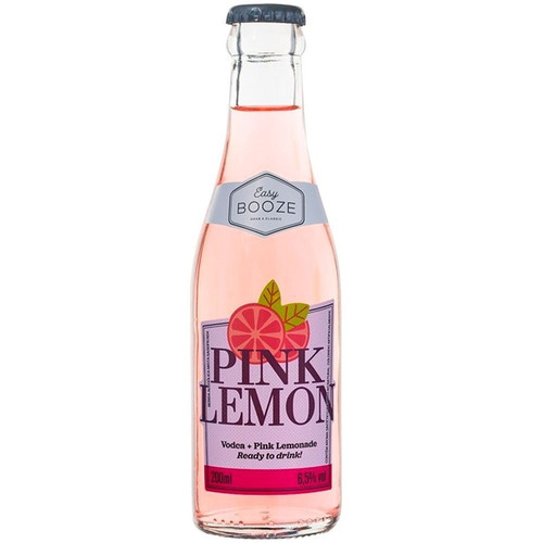 Imagem 1 de 1 de Pink Lemonade e Vodka Easy Booze Garrafa 200ml
