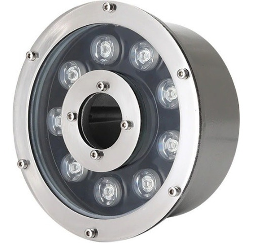 Led Dona Sumergible Para Fuente 9w 12v Blanco Frio Hydra