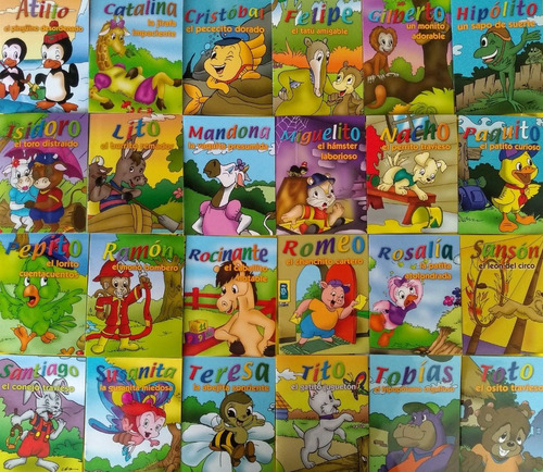 40 Libros Colección Chiqui Cuentos Infantil - 16 Repetidos