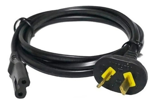 Imagen 3 de 7 de Cable De Alimentación Power Tipo 8 220v 1.5mts Netmak C77