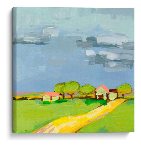 Canvas Lab Cuadro Lay Of The Land Ii 100x100, Melissa Wang