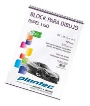 Comprar Block Plantec Dibujo A3 Liso 40 Hojas 210g Acrilico Tecnico