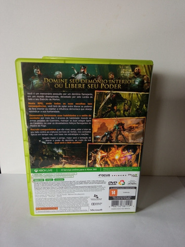 Jogo Bound By Flame Xbox 360 Original Mídia Física (Usado)