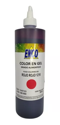 Colorante Enco En Gel 250g Colores Básicos Reposteria