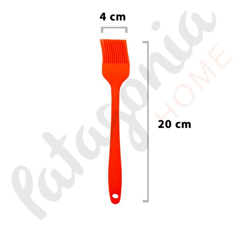 Pincel Silicona Acrilico Reposteria Gastronomia Cocina