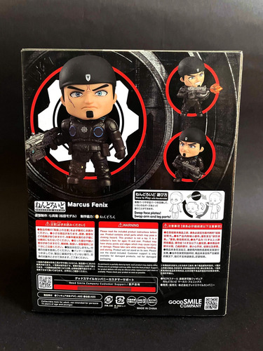 Marcus Fenix Gears Of War Goodsmile Nendoroid (Usado)