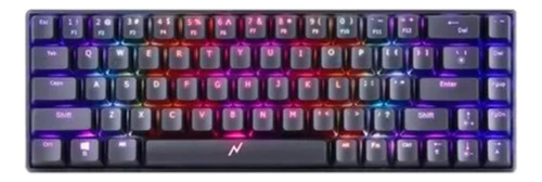 Teclado Mecánico Gamer Retroiluminado Noga Ganon 65%