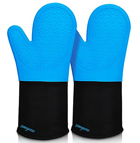 Guantes De Horno De Silicona Extra Largos