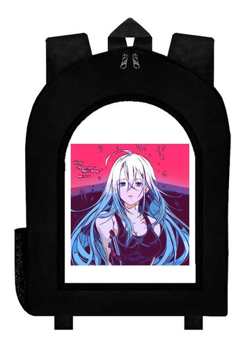 Mochila Negra Vivy Fluorite Eye's Song Art#ar23