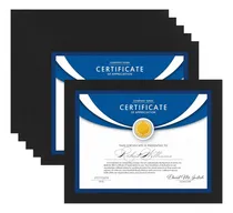 Comprar Marcos Diplomas 8.5x11 (negro, Paquete De 6), Marcos De...