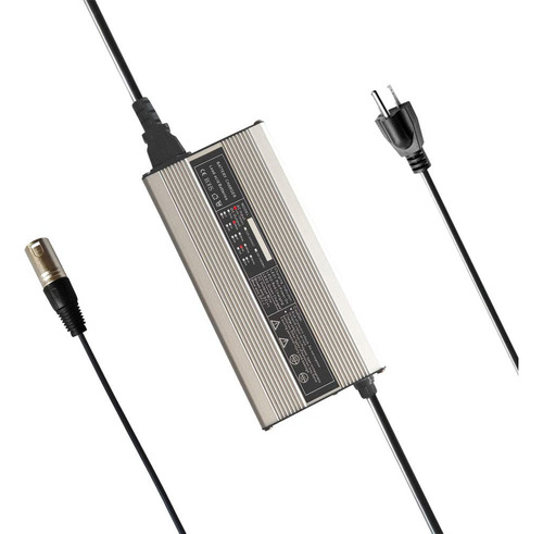 Aunstarwei Cargador De Bateria De 24v 5a Con Conector Xlr Pa