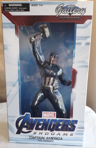 Captain America Avengers Endgame De Marvel Gallery (estatua)