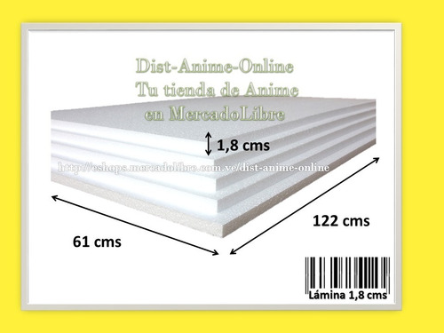 Lamina Anime Cielo Raso Liso 1,8 Cm. Precio Incluye Iva