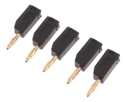 5 Piezas Enchufe De Plátano Sondas Adaptadores 2mm Enchufe