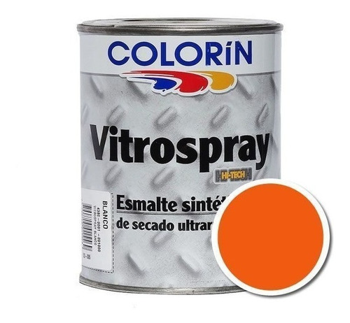 Vitrospray Blanco Brillante Esmalte S/rapido X 1lts + 1 Lija