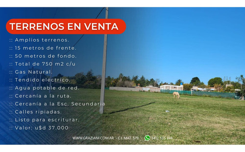 Amplios Terrenos En Pueblo Esther Con Gas