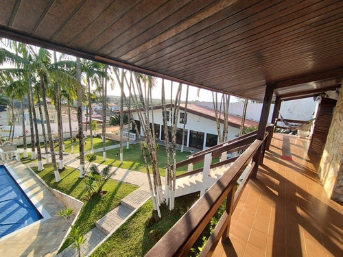 Casa Com Piscina Semi Olímpica Aquecida, (mansão),sauna, Spa Hidromassagem Para 9 Pessoas ,8 Quartos, 1516 Metros, Salão De Festas, Salão De Jogos Completo, Churrasqueira Completa, Alarme Cameras