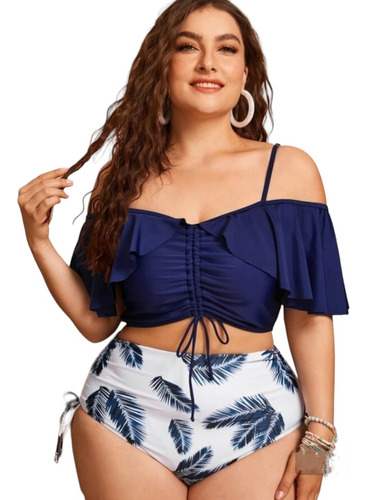 Traje Malla De Baño En Talle Plus Size 4xl