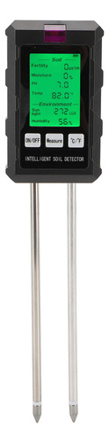 Medidor Digital De Ph Soil Sunlight, 6 En 1, Para Medir La H