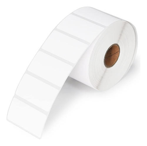 Rollo De 1300 Etiquetas Adhesivas Térmicas Directa 50x25mm