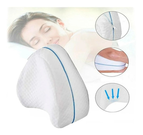 Almohada Ortopédica Cojín Entre Pierna Rodilla Dormir