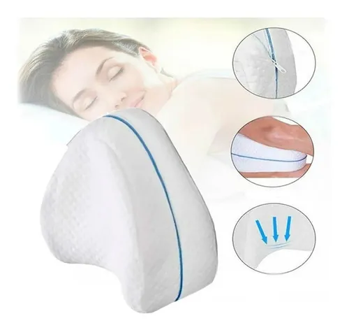 Almohada Piernas para Dormir - Cojín Rodillas Ortopédico