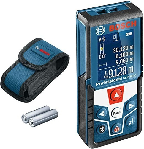 Imagen 1 de 5 de Medidor Láser Bosch Glm 50 C Bluetooth