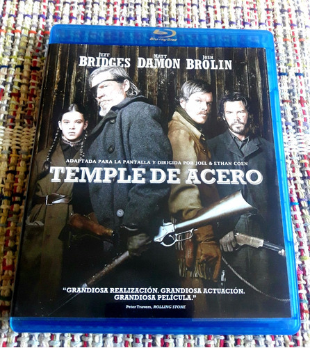 Temple De Acero / Bluray Película Impecable Matt Damon 