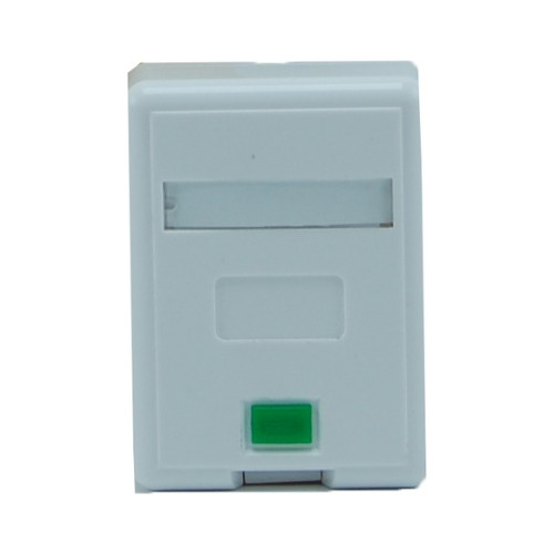  Cajetin De Pared Para Red 1 Puerto Rj45 Sin Jack Coupler