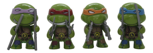 Tortugas Ninja Juguete Para Niño X4