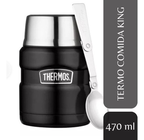 Termo Comida 470ml King Acero Inoxidable Thermos