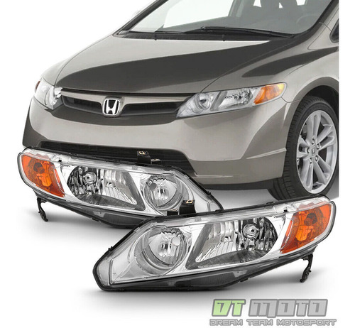 Par Faros Honda Civic Ex 2008 1.8l