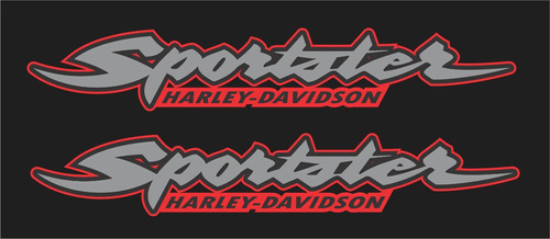 Adesivo Compatível Tanque Harley Davidson Sportster 883 005
