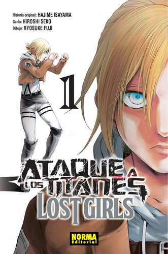 Libro Ataque A Los Titanes Lost Girls 1