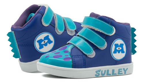 Tenis Niño Monster Inc Disney Pixar Sullivan Turquesa 14-19