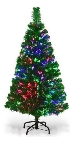 Árbol De Navidad Fibra Optica Costway Cm20524  Altura 1.21 M