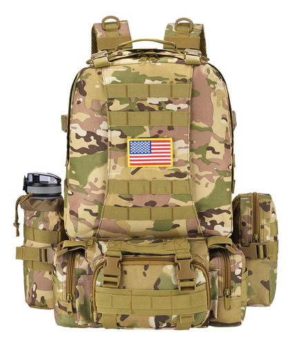 Noola Mochila Táctica Militar 60 L Hombre Asalto Ews