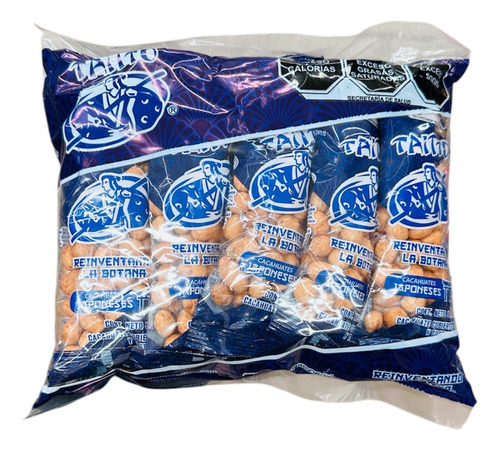 Cacahuate Japones Taitto Pack 10pz De 80g + Salsa Botanera
