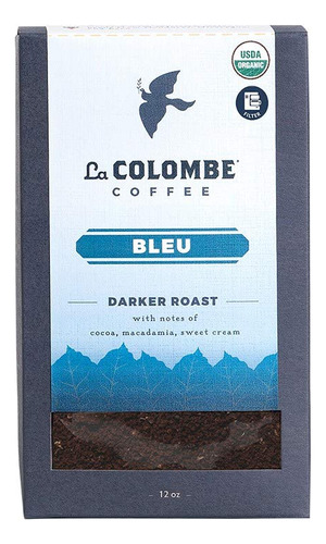 La Colombe Bleu Caf Molido  Tostado Oscuro De Cuerpo Complet
