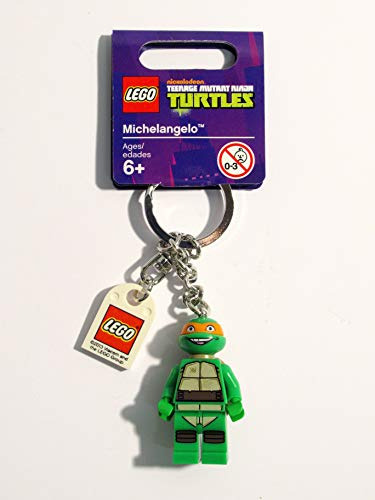 Llavero De Miguel Ángel De Lego Teenage Mutant Ninja Turtles