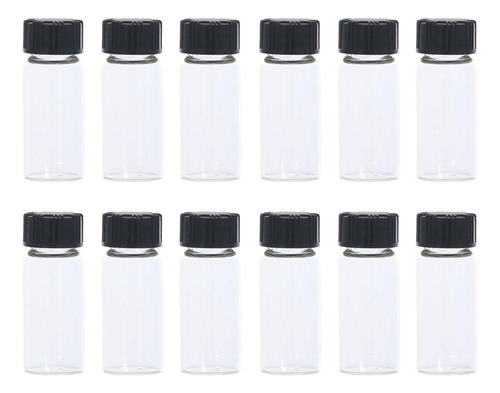 Frasco De 10 Botellas Transparentes, Tarros Vacíos De 10 Ml