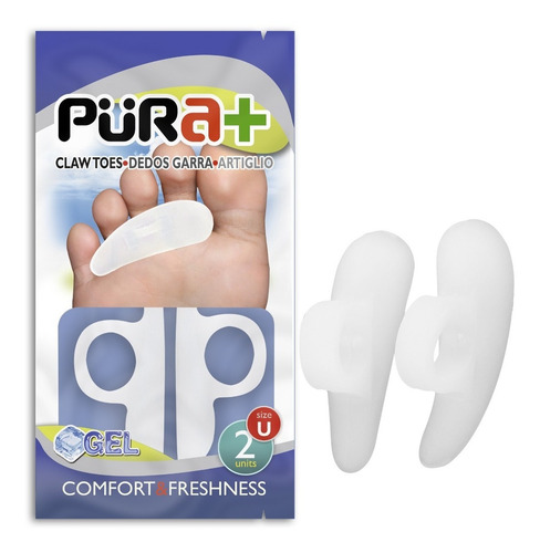 Plantillas Ortopedicas Dedo Garra Pie Pura+ (1 Par)