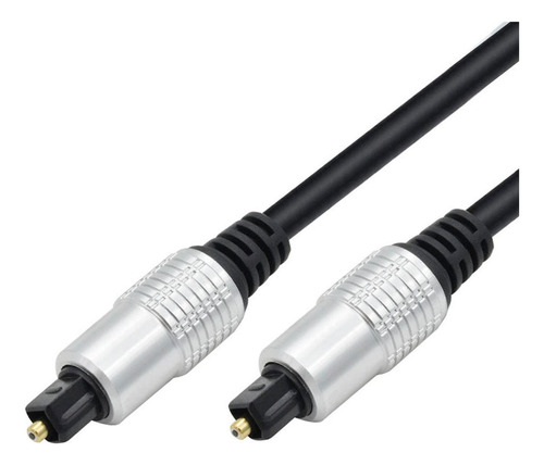 Cable Optico Audio 5mts Toslink Grueso 5mm Diametro