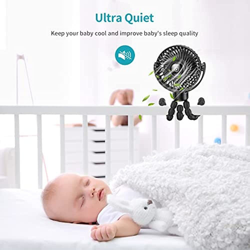 Smartdevil 2022 Ventilador Portátil Mejorado Para Cochecito,