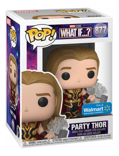 Funko Pop 877 Party Thor Only At Walmart