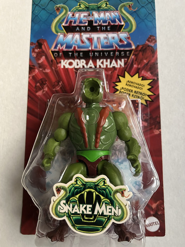 Masters Of The Universe Origins Krobra Khan Mattel 2022 (Usado)