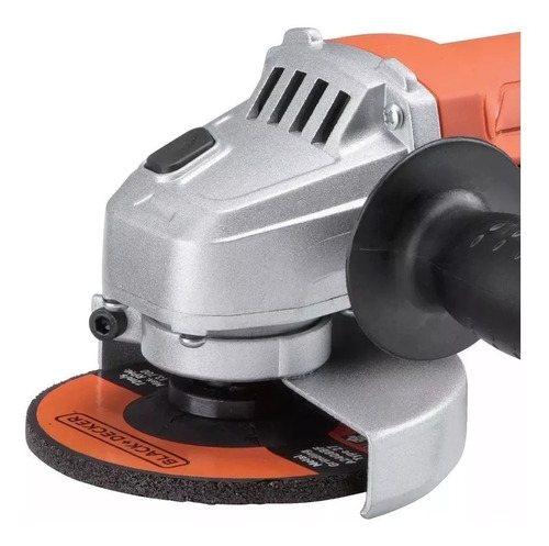 Esmerilhadeira angular Black+Decker G650 de 50 Hz laranja 650 W 220 V + acessório