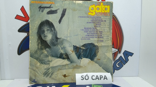 Capa Vazia Ivinil / Lp - Novela - A Gata Comeu