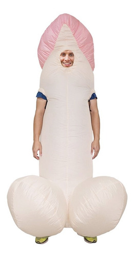 Vestido De Pene Inflable, Disfraz Divertido Genital Masculin