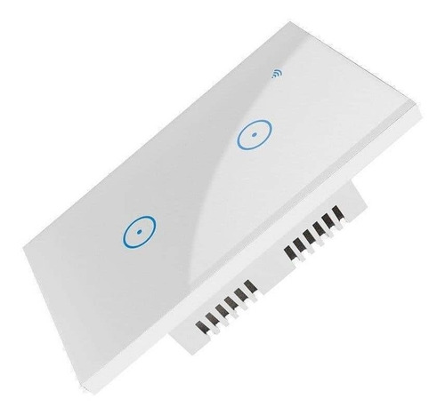 Imagen 3 de 7 de Interruptor Inteligente Touch Wifi + Rf 2 Botones Smart